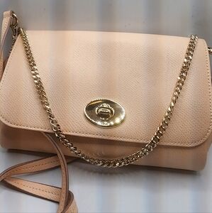 NWT Coach F 34604 Crossbody Apricot Convertible Shoulder Bag Purse